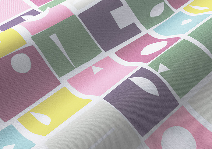 Bonnie, Violet - Roman Blind - Image 4